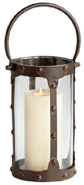 Iron Candle Lantern, for Decoration, Lighting, Color : Black