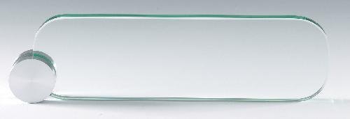 Glass Name Plate