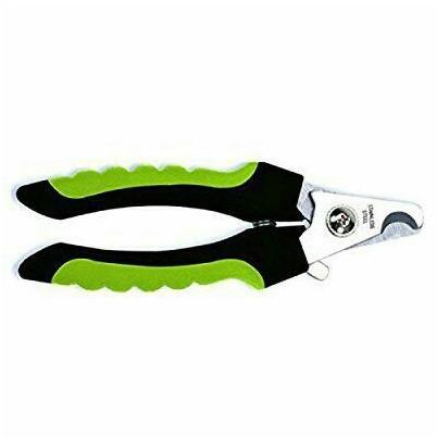NPW Plastic Pet Nail Cutter, Color : Green, Black, Silver