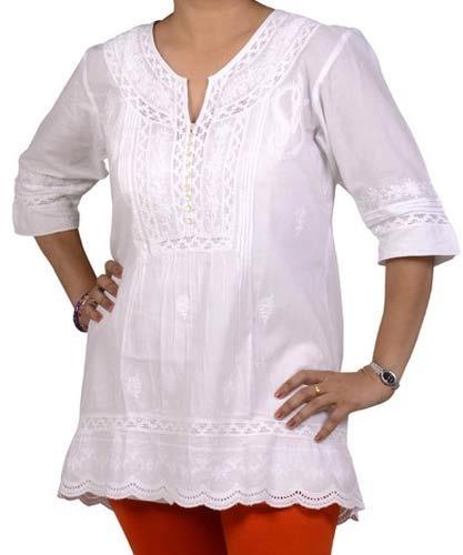 Embroidered Lucknawi Kurti