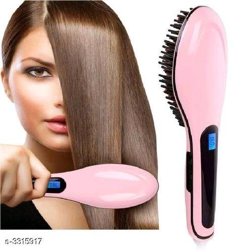 Hqt-206 Hair Straightner, Color : Pink