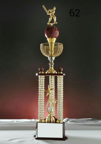 Polished Corporate Cricket Trophy, Feature : Attractive Pattern, Fine Finished, Rust Finishing