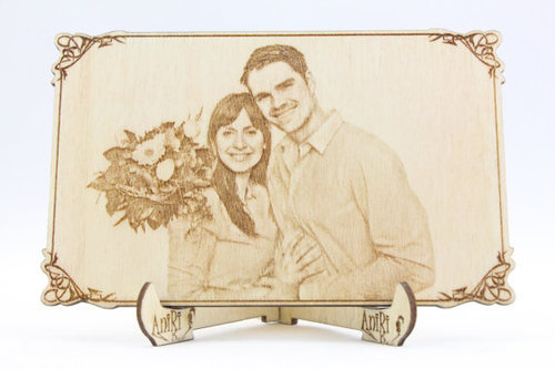 Wooden Engraving Gift