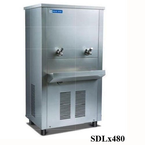 Stainless Steel Blue Star Water Cooler, Storage Capacity : 80L