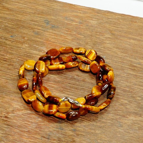 Tiger Eye Necklace, For Jewelry , Packaging Type : Box