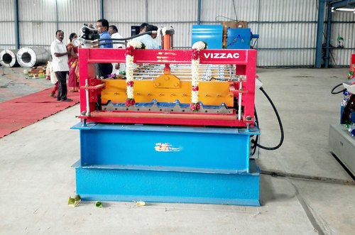 Vizzac gi 4 ton sheet roll forming machine, Voltage : 380 /50Hz