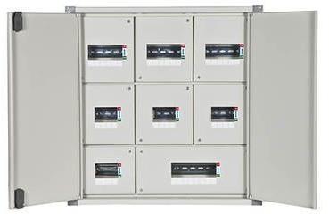 Double Door Control Panel Board, Voltage : 220 V