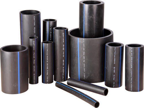 Black CAPTAIN HDPE Pipes