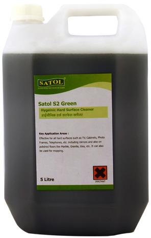 Satol Hygienic Hard Surface Cleaner, Packaging Type : Plastic Can
