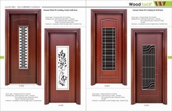 Hinged Wood hdf moulded door