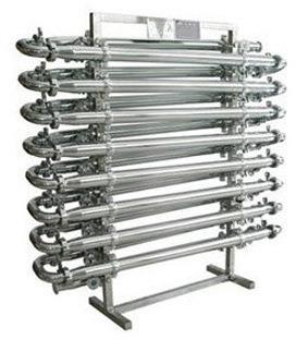 Double Pipe Heat Exchangers, for Food Process Industry, Power Generation