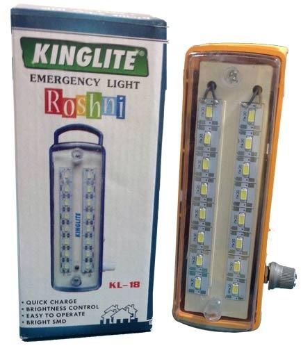 Kinglite Plastic Rechargeable LED Light, Lighting Color : Cool White