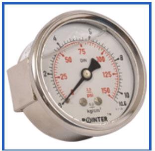 JEKON Stainless Steel Pressure Gauge