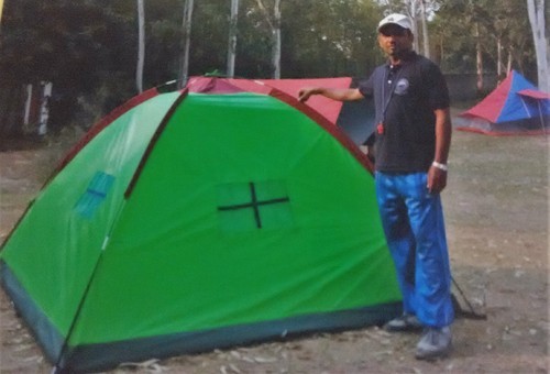 Portable traveling tent, Color : Red