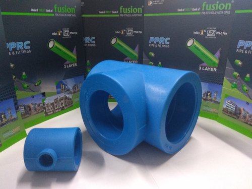 Fusion PPR Blue Tee, for Pneumatic Connections