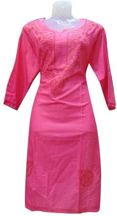 Lucknowi Design Kurti, Size : M, XL