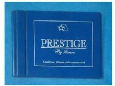 Rectangle Blue PVC Paper File Cover, Pattern : Printed