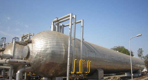 Liquefied CO2 Storage Tank
