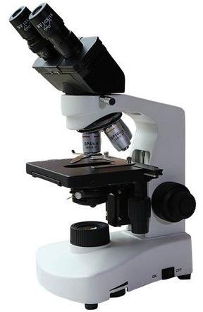 MESWOX Aluminum Binocular Microscope, Color : White Black