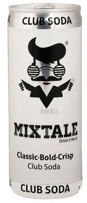 Mixtale Soda Water, Packaging Size : 250 ml