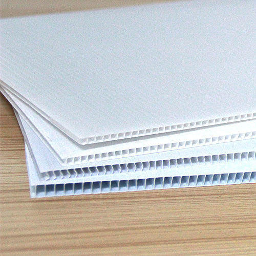 PP Hollow Corrugated Sheet, Size : 1220 mm x 1830 mm, 1300 mm x 2000 mm