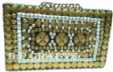 Rectangle Crystal Clutch Bags