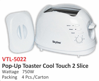 50Hz Plastic Pop Up Toaster, Feature : Fine Finished, Light Weight, Low Consumption