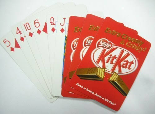 Rectangular Coated Playing Cards, for Promotion, Pattern : Printed