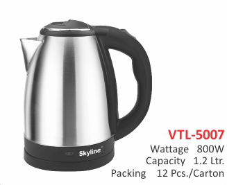 Metal Stainless Steel Electric Kettle, Capacity : 0-3L