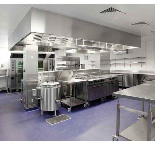 Stainless Steel Commercial Kitchen