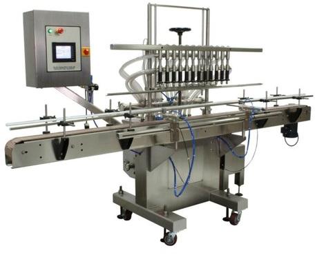 Automatic Linear Vacuum Bottle Filling Machine