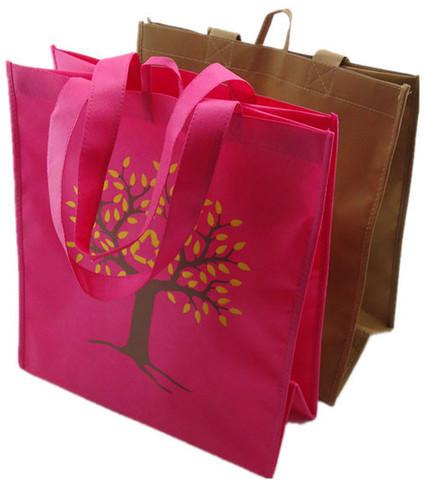 Printed Non Woven Gift Bag, Color : Pink