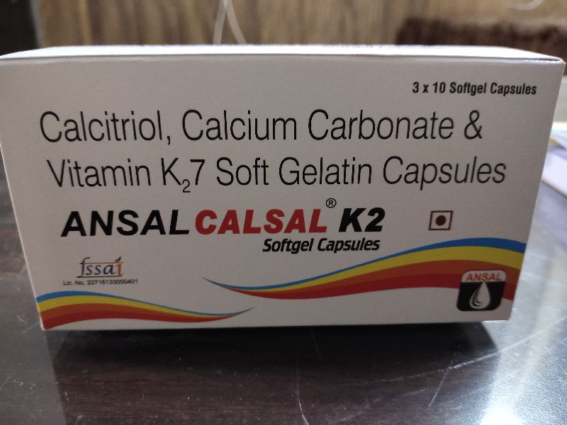 Ansal CALSAL K2, Form : CAPSULE