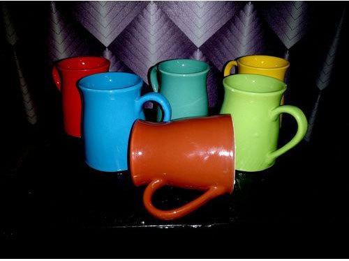 Ceramic Cup, Pattern : Plain