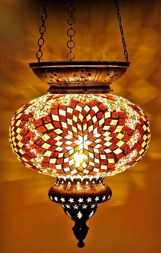 Handmade LED Moraccan Mosaic Lamp