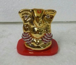 Brass Gold Plated God Statues, Color : Golden (Gold Plated)