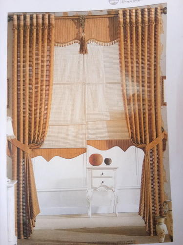 Embroidered Windows Curtains