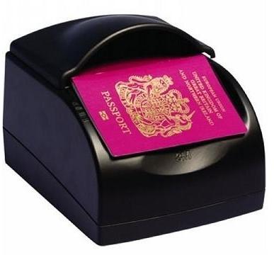 Passport Scanner, Color : Black