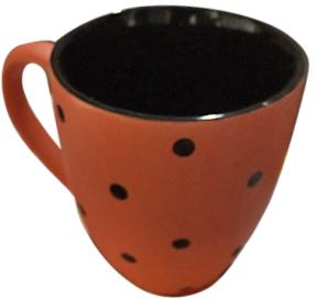 Ceramic Dotted Mug, Capacity : 430ml