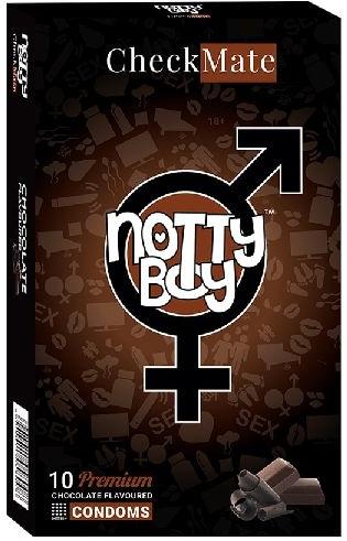 NottyBoy Chocolate Flavored Condom Pack of 10