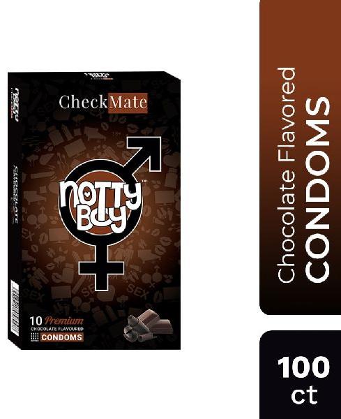 NottyBoy Chocolate Flavored Condom Pack of 100