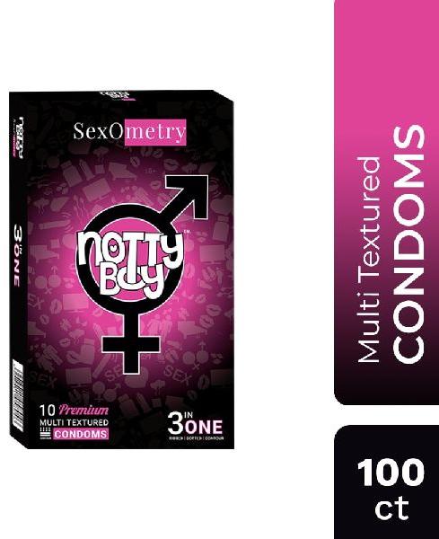 NottyBoy Multi Textured Condom Pack of 100