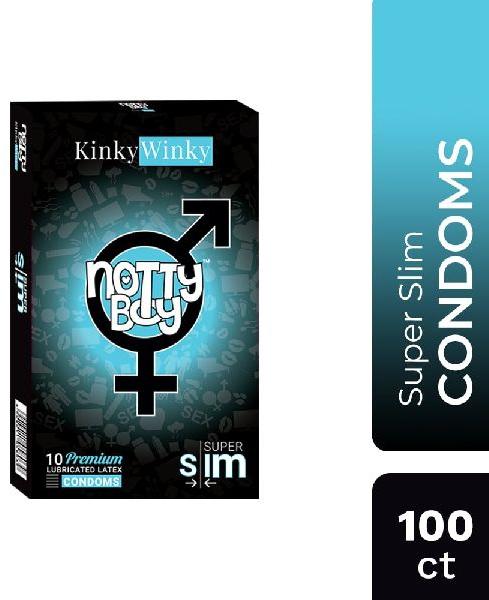 NottyBoy Super Slim Condom Pack of 100
