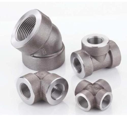 Polished Monal MONEL STEEL FORGED FITTING, for Structure Pipe, Size : 1/2 inch
