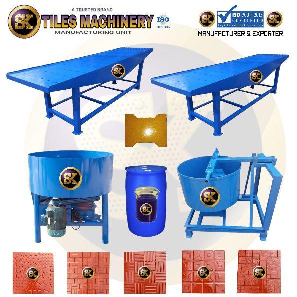 Electric 2000-4000kg Paver Tile Making Machine, Certification : ISO 9001:2008