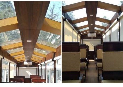 Train Sun Roof Glass