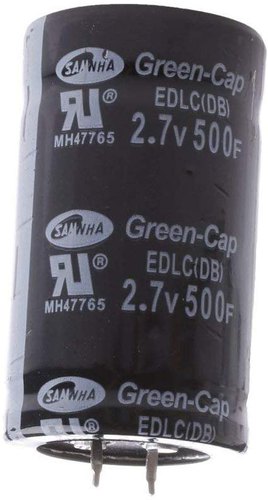 Super Capacitor, Voltage Rating : 2.7VOLT