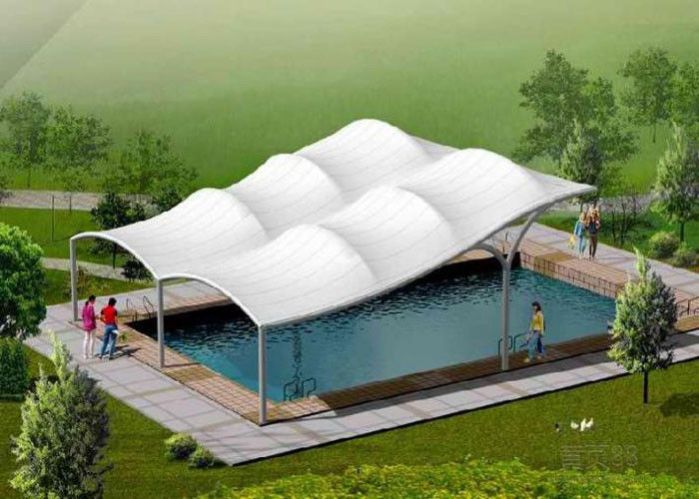 Swimming Pool Tensile Structures