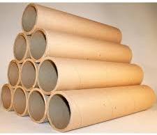 Cardboard Paper Tube, Color : Brown