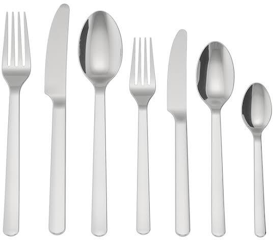 Polished Metal Cutlery Set, for Kitchen, Feature : Fine Finish, Light Weight